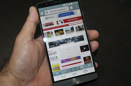 Dobra participação do acesso à internet por dispositivos móveis no Brasil