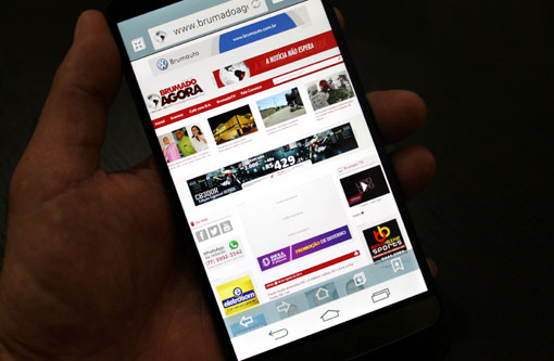 Pesquisa: Smartphone  é mais usado do que computador para acesso a  internet no Brasil