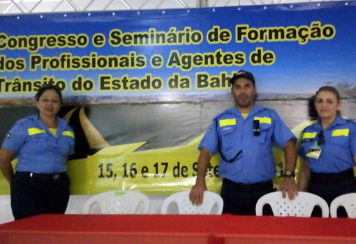 Brumado: Superintendência de Trânsito marca presença em congresso de formação de agentes e profissionais do trânsito