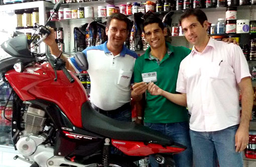 Brumado: Beto Bike Sports realiza sorteio de uma moto Honda Fan 0 KM