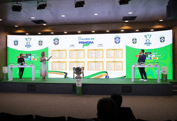 Sorteio define confrontos da Primeira Fase da Copa do Brasil 2021