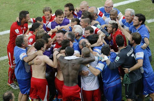 Copa do Mundo: Suíça vence Honduras por 3 a 0 e pega Argentina nas oitavas