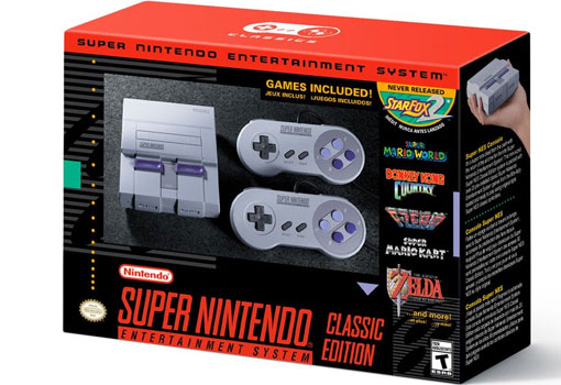 Super Nintendo: nova versão do console será relançado em setembro com 21 jogos na memória