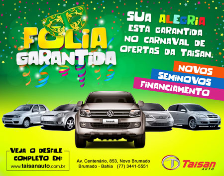 Taisan Auto: os melhores veículos estão  esperando por você