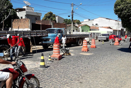 Iniciada operação tapa-buracos em Brumado