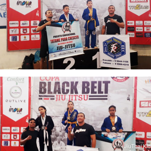 Atletas Kids da Team Ribeiro conquistam 1° lugar na Copa Black Belt de Jiu-jitsu em Vitória da Conquista