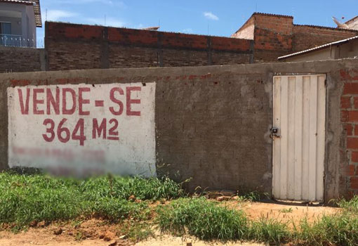 Brumado: vende-se terreno no Bairro Monsenhor Fagundes