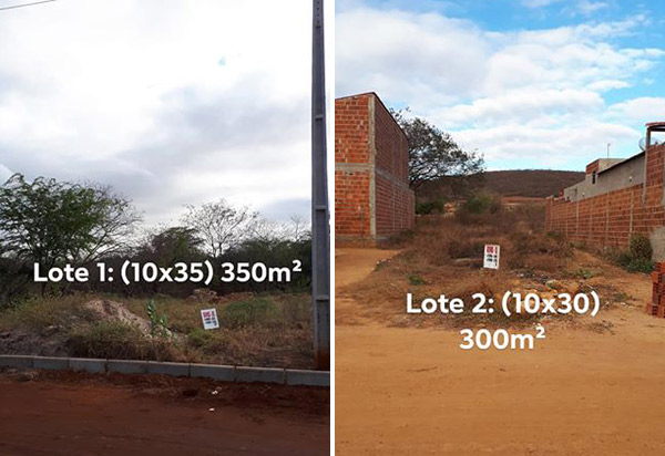 Brumado: estão à venda terrenos no Bairro Esconso