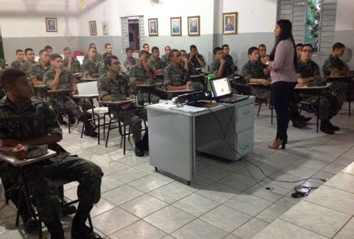Brumado: Tiro de Guerra participa de palestra sobre Nutrição Esportiva