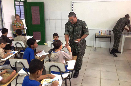 Tiro de Guerra 06/024 promove Campanha de Combate à Dengue