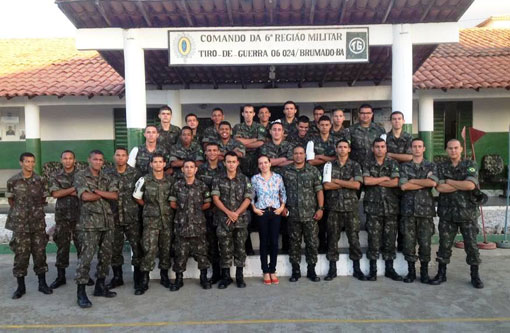 Brumado: Atiradores do Tiro de Guerra participaram de palestra sobre redução da maioridade penal