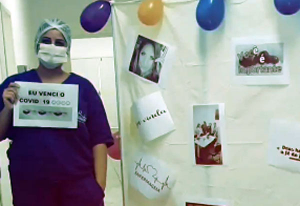 Brumado: Enfermeira municipal que testou positivo está curada da Covid-19; ela atua na linha de frente no combate ao novo coronavírus 