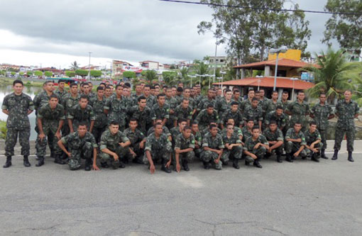 Brumado: Tiro de Guerra 06-024 visita o Tiro de Guerra de Itapetinga