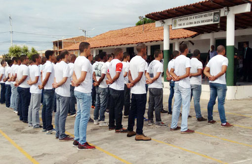 Brumado: Tiro de Guerra realiza solenidade de matrícula de novos atiradores