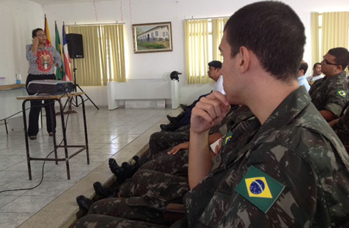 Brumado: Soldados do Tiro de Guerra 06/024 participam de palestra sobre primeiros socorros