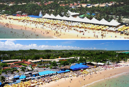 Barracas de praia Axé Moi e Toa Toa em Porto Seguro podem ser fechadas e demolidas