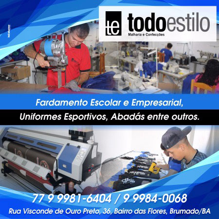 Brumado: qualidade e bom atendimento são na Todo Estilo - Malharia e Confecções 