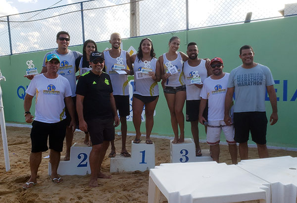 1º Torneio Misto de Vôlei de Arei do Clube Social de Brumado foi um grande sucesso