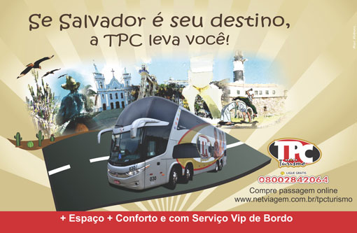 Inovando: TPC Turismo inaugurará novo conceito de serviço de transporte para Salvador
