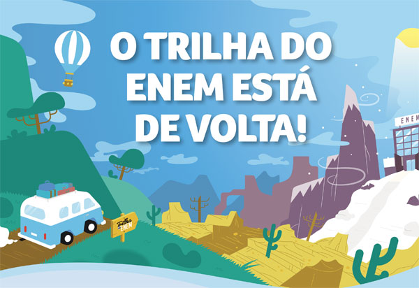 Acesse a plataforma 'Trilha do Enem' e estude para o exame edição 2018