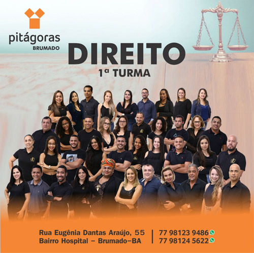 Faculdade Pitágoras abre 1ª turma de Direito e traz facilidades para o brumadense estudar