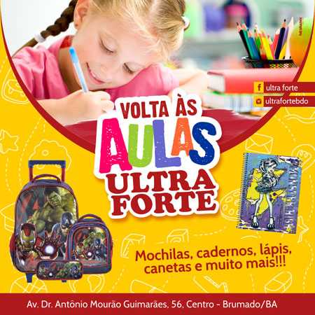 Ultra Forte: os melhores preços e produtos para a volta às aulas
