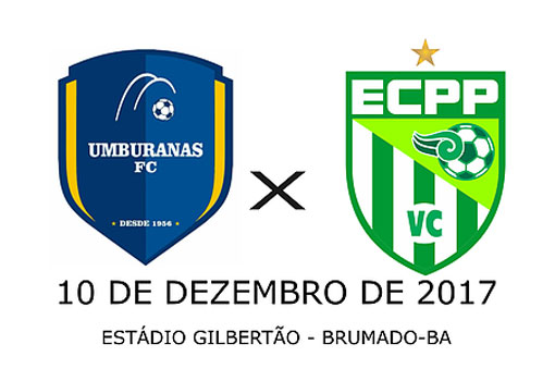 Brumado: Umburanas joga amistoso contra Vitória da Conquista no dia 10 de dezembro