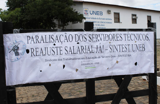 Brumado: Servidores da UNEB paralisam atividades