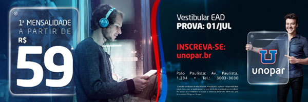 Brumado: IMPERDÍVEL!!! Matricule-se nos cursos da Unopar por apenas R$ 59