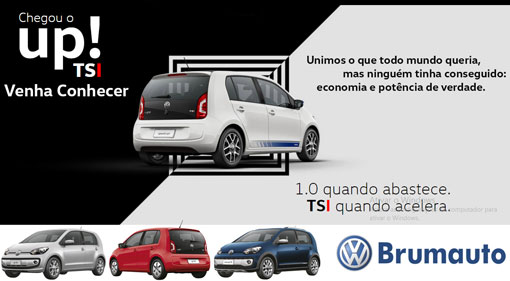 Brumauto: Conheça o up! TSI
