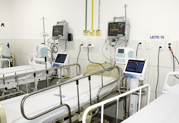 Vinte estados têm taxa de ocupação de leitos abaixo de 50%