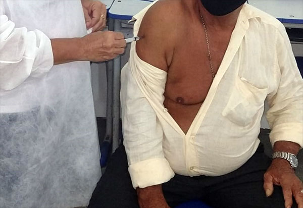 Brumado tem 7.780 vacinados contra a Covid-19