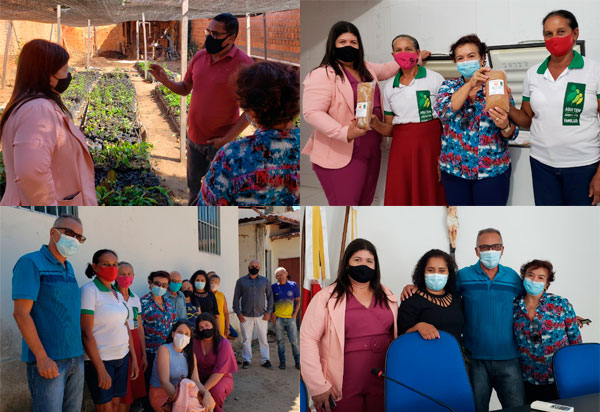 Brumado: Vereadoras Verimar do Sindicato e Lia Teixeira visitam projetos em Paratinga