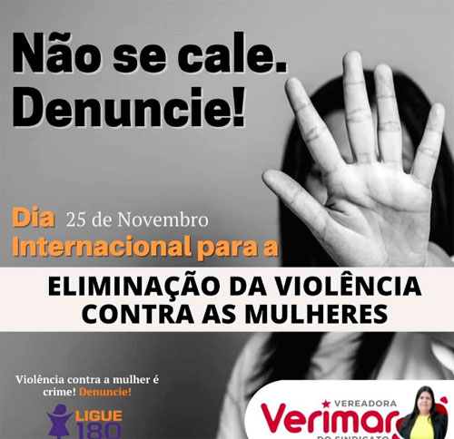 Brumado: Vereadora Verimar luta contra a violência que atinge mulheres