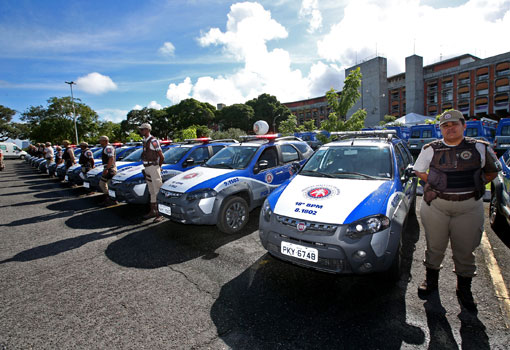 Governo entrega de 461 novas viaturas reforça frota da Polícia Militar; Livramento recebe três e Barra da Estiva uma