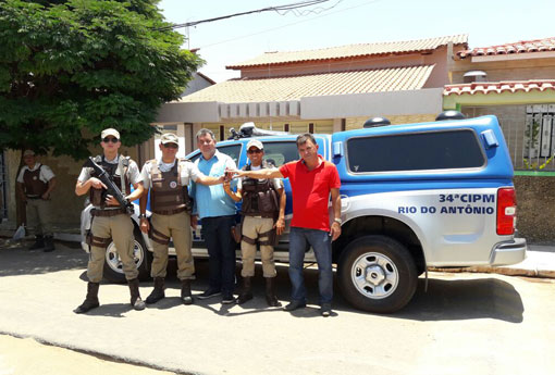 Rio do Antônio: 34ª CIPM recebe mais uma nova viatura 