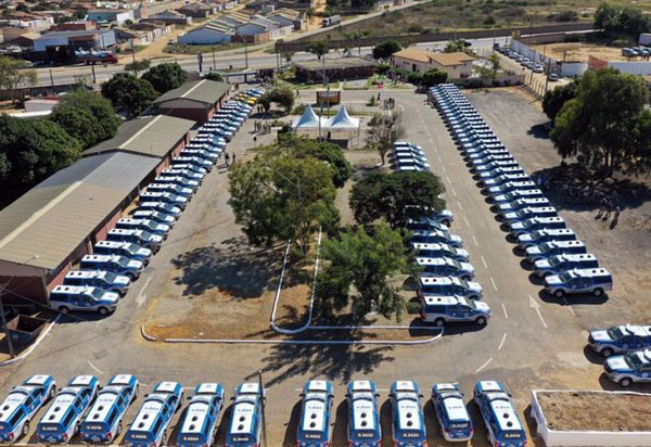 Região Sudoeste recebe 91 viaturas para a Polícia Militar