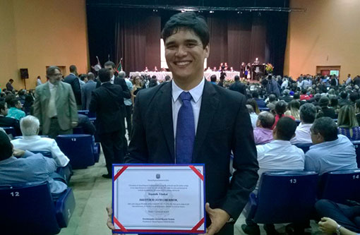 Vitor Bonfim é diplomado para o seu primeiro mandato de Deputado Estadual