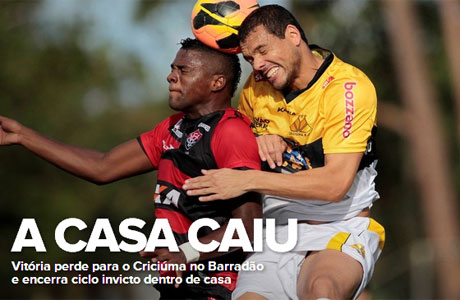 Brasileirão: Vitória tropeça diante do Criciúma