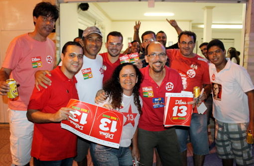 Eleições 2014: Brumadenses comemoram vitória de Dilma