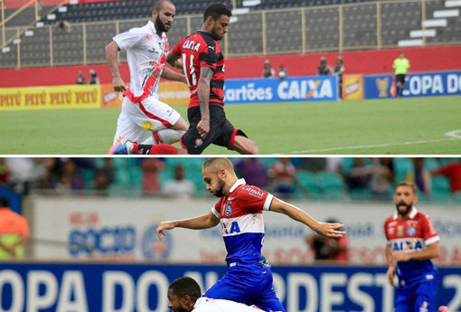 Bahia e Vitória se enfrentam na semifinal da Copa do Nordeste