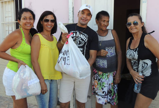 Grupo de Caminhada e corrida VM5 entregou cestas básicas a famílias carentes de Brumado