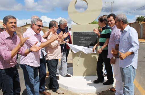 Jaques Wagner Entrega de Pavimentação da BA 623 em Maetinga