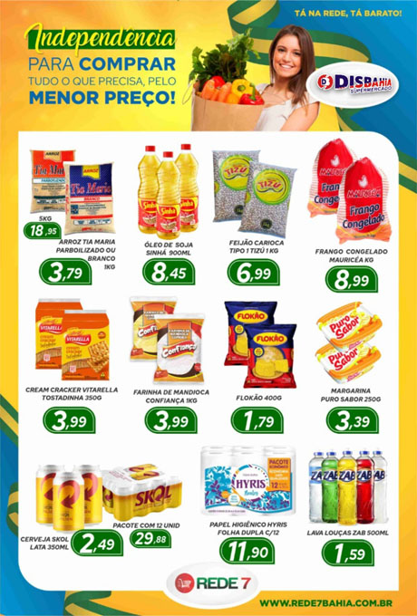 Brumado: Promoções da Independência do Disbahia Supermercado