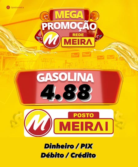 Brumado: Confira promoção de Gasolina no Posto Meira