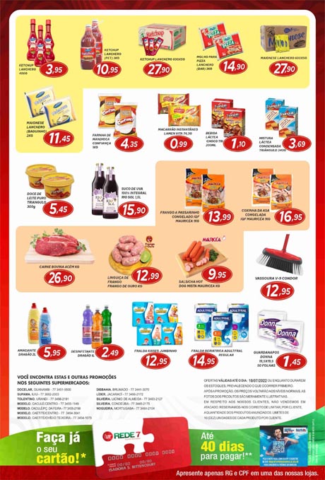 Show de ofertas do Disbahia Supermercado