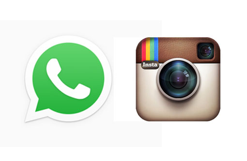 Nova atualização do Instagram permite o compartilhamento de fotos e vídeos com o WhatsApp