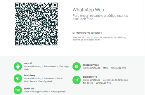 Tecnologia: WhatsApp lança versão web