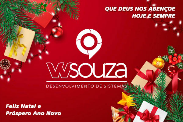 WSouza deseja a todos um Feliz Natal