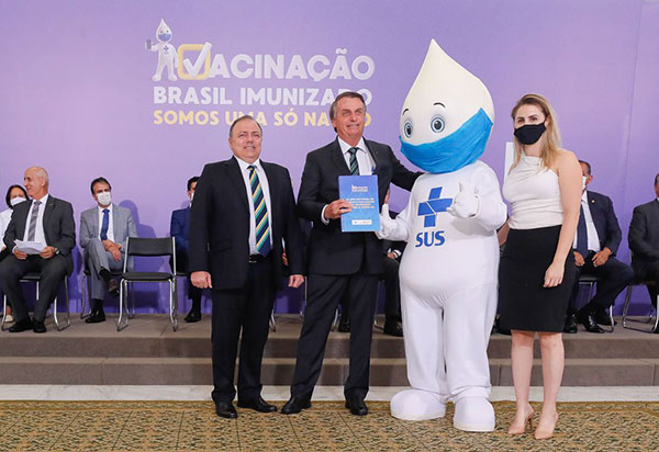 Ministério lança campanha para estimular vacinação contra a covid-19